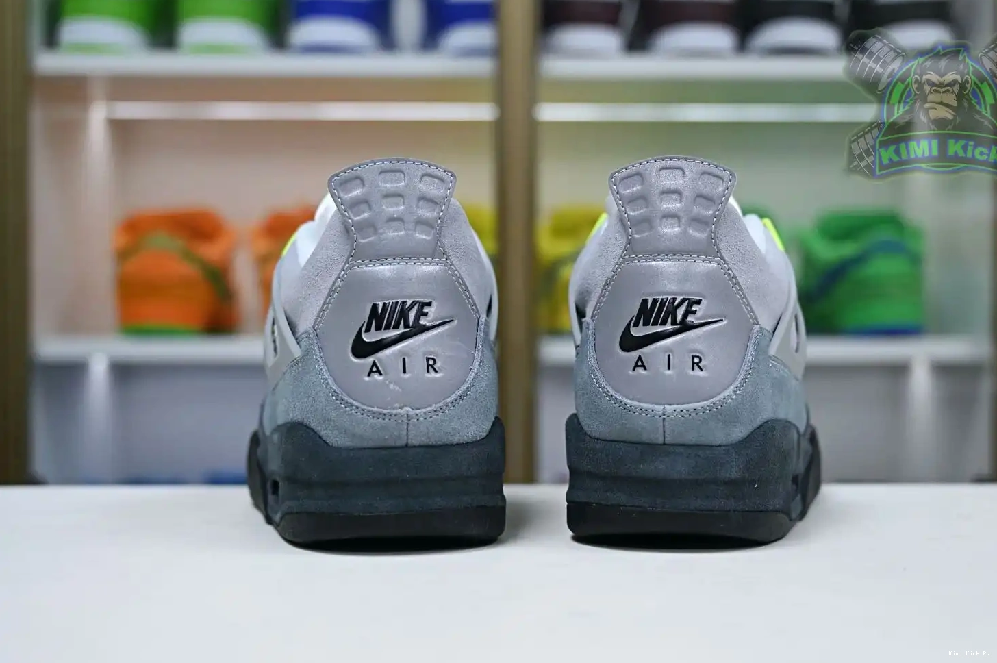 Jordan 4 retro Jordan Air se'95neon Kimikick 0605